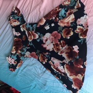 Dress for summer cold shoulder